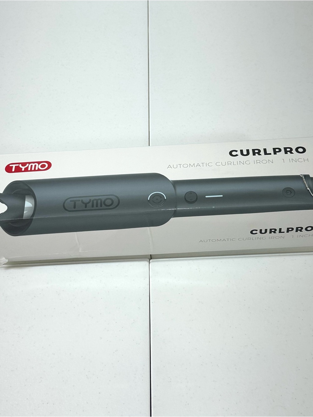 Tymo Metallic Gray Automatic Rotating Curling Iron 1” - Picture 10 of 12
